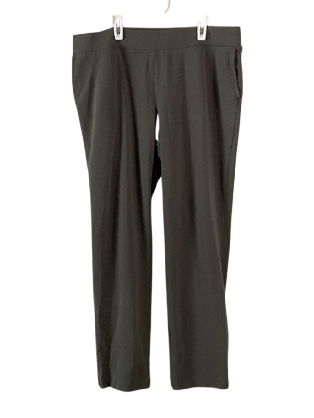 Pure Jill J. Jill Affinity French Terry Olive Green Pants Large Petite